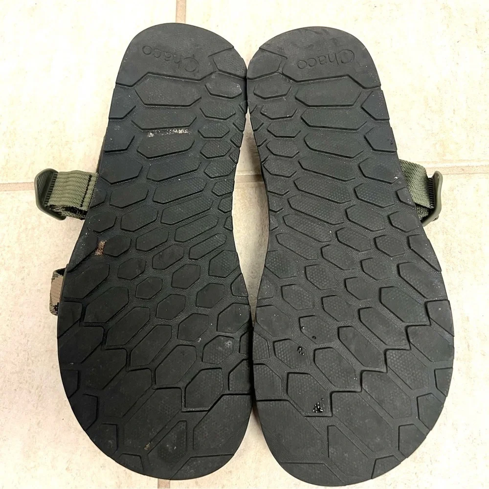 Chaco Men's Z/cloud Lowdown sport Sandal camo comfy hiking military size 11